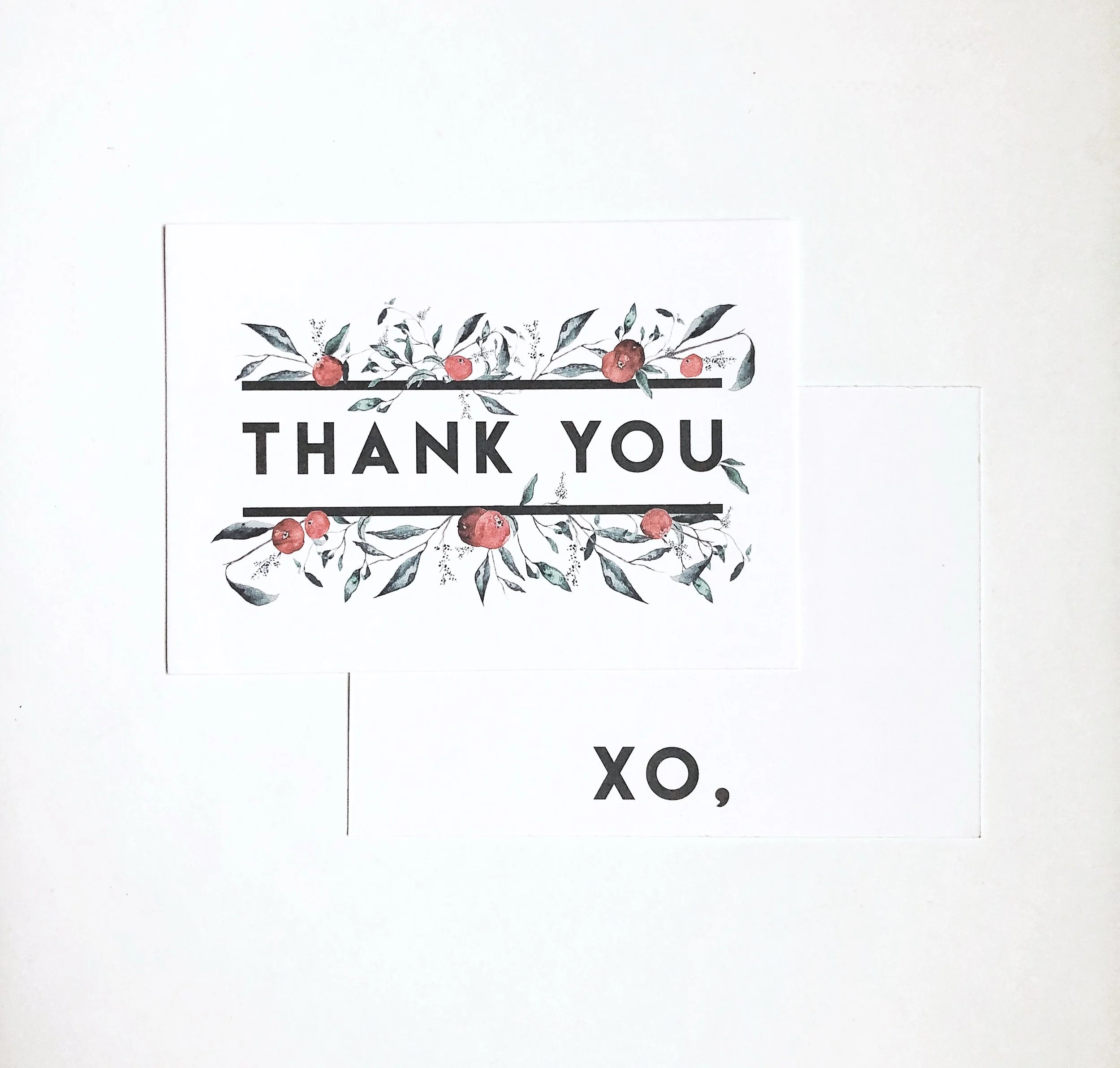 Thank You Cards