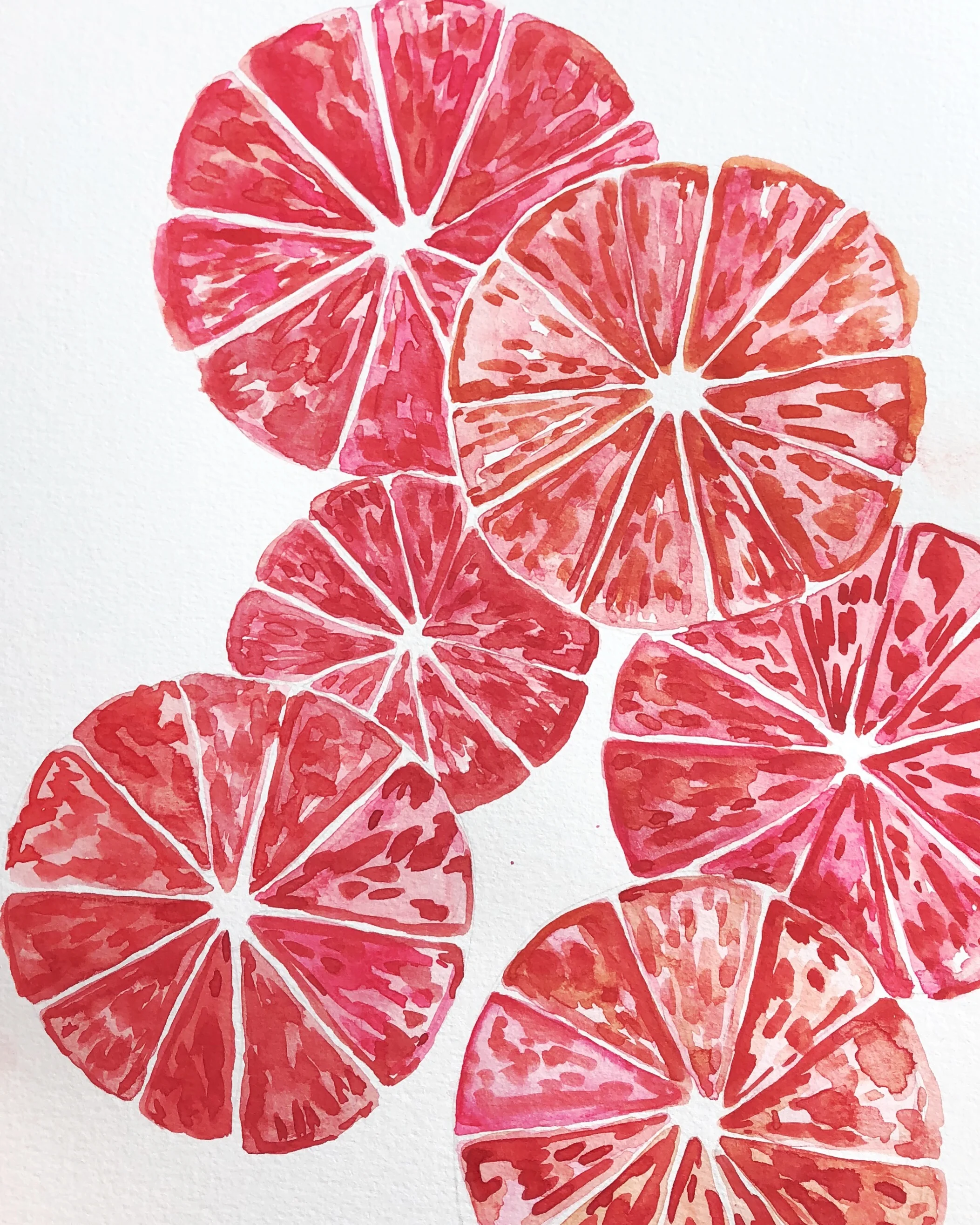 Grapefruit Print