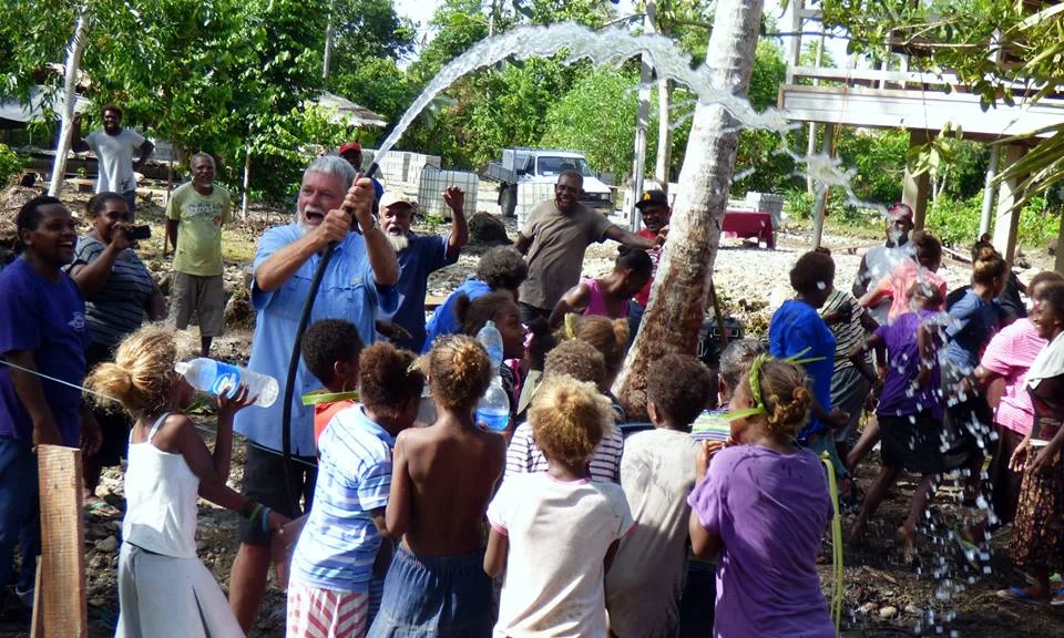 Rick Rupp drinking water hose.jpeg