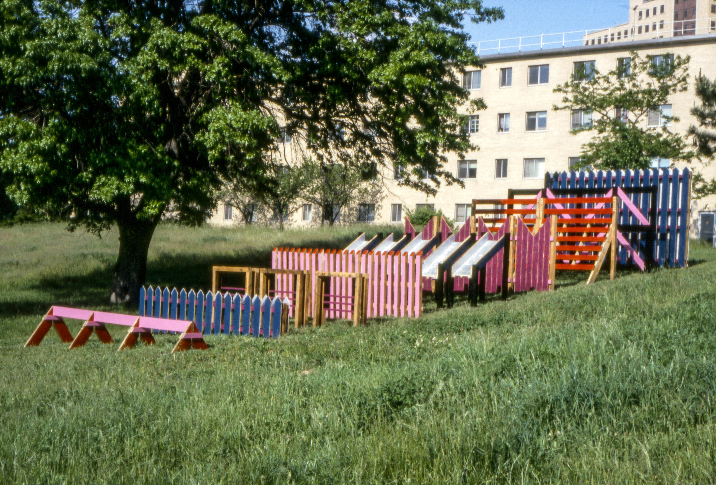 Garden Of Barriers (A Horse Show Dream)