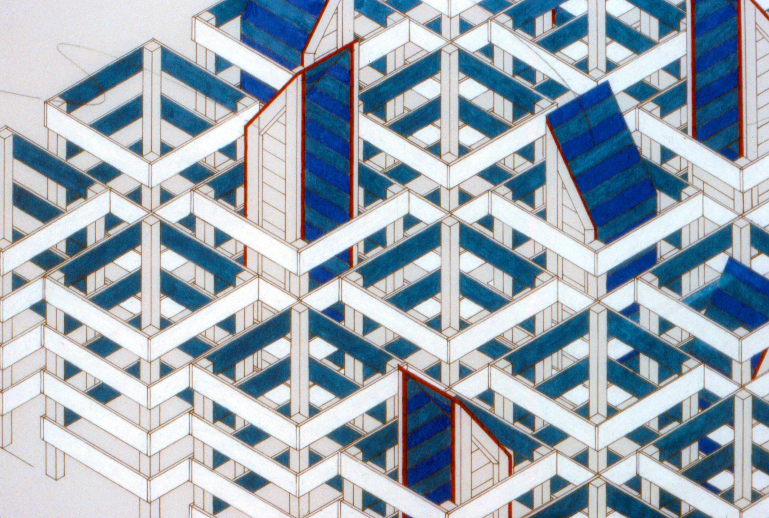 Detail: City Housing, The Fortressed Village
