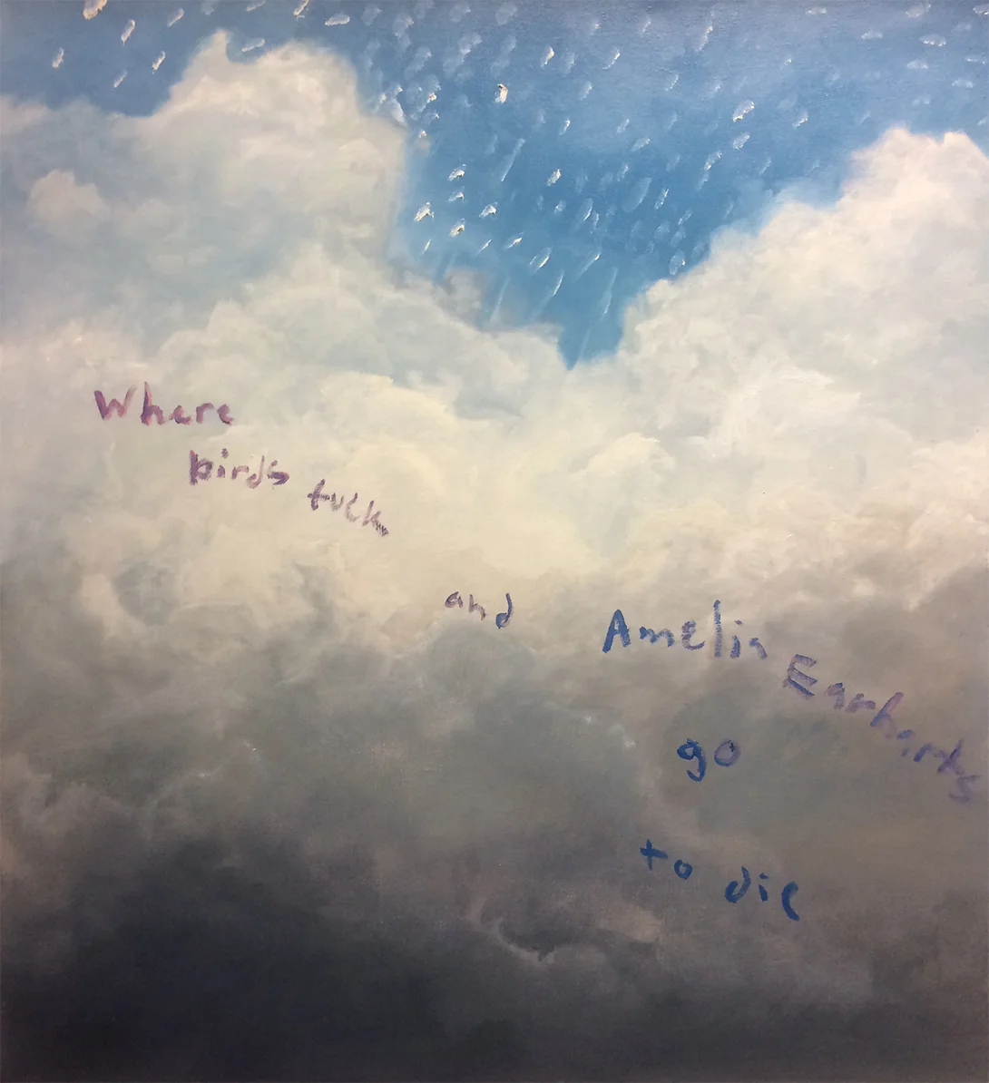 Painting Clouds in a Basement
