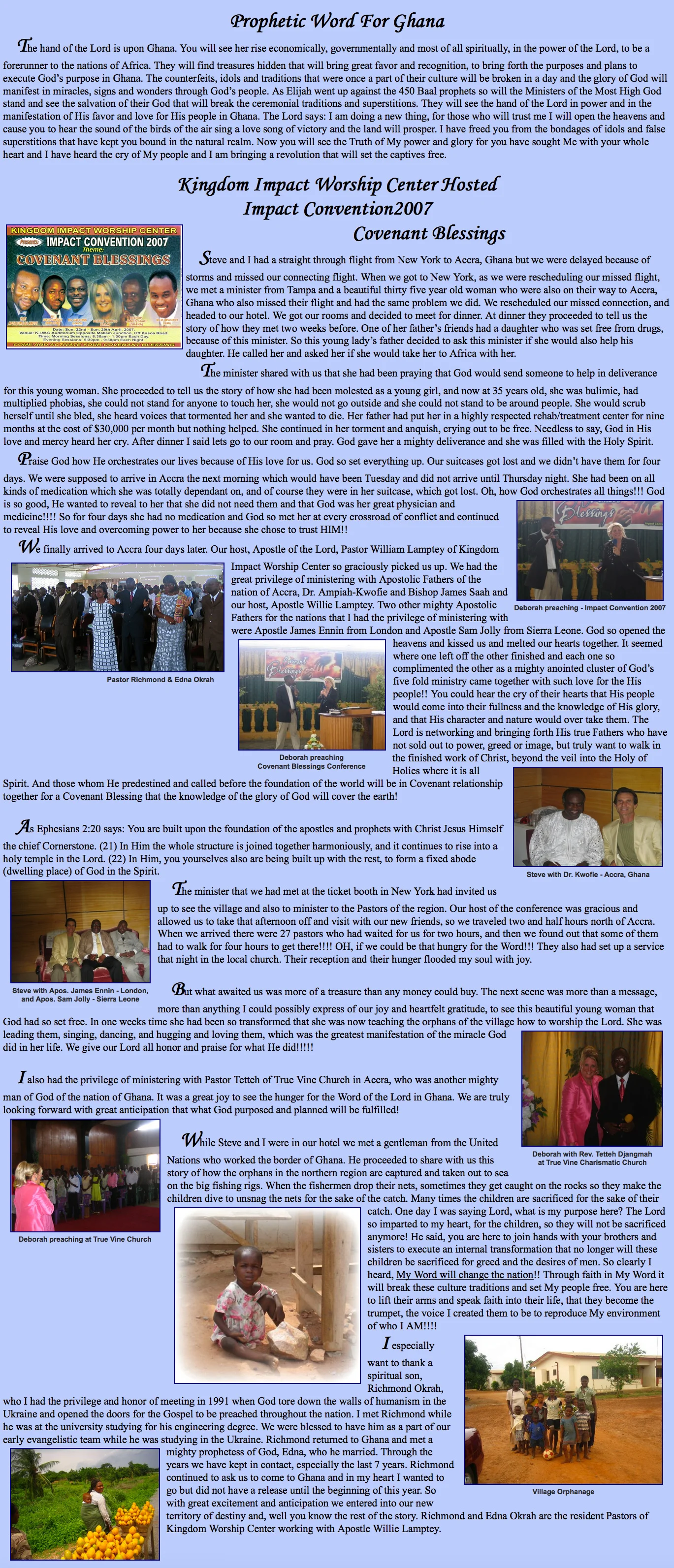 International Christian ministry event promoting discipleship