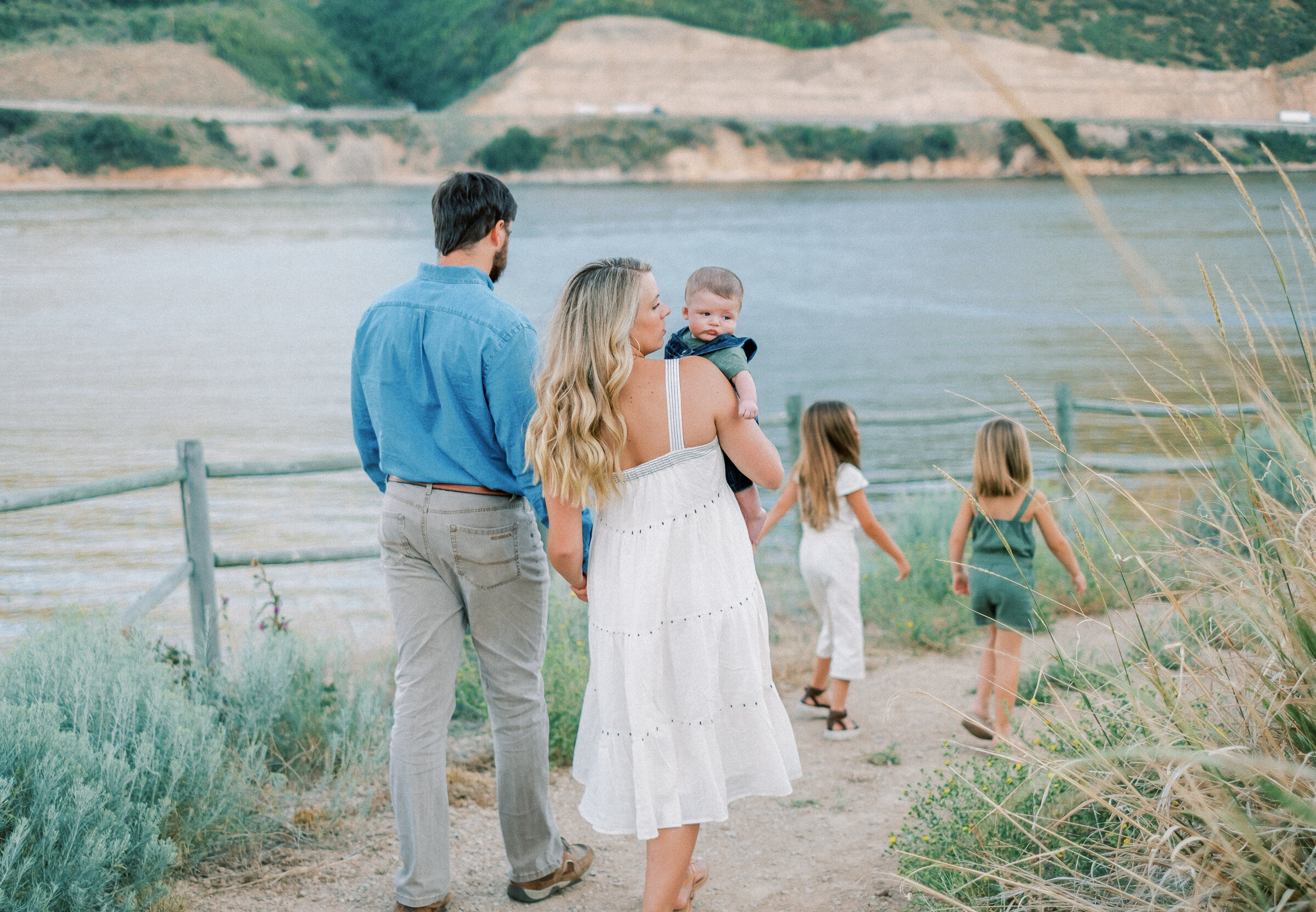 Lee Family Session  Deer Creek Reservoir, Utah — Jennifer Blair Photography