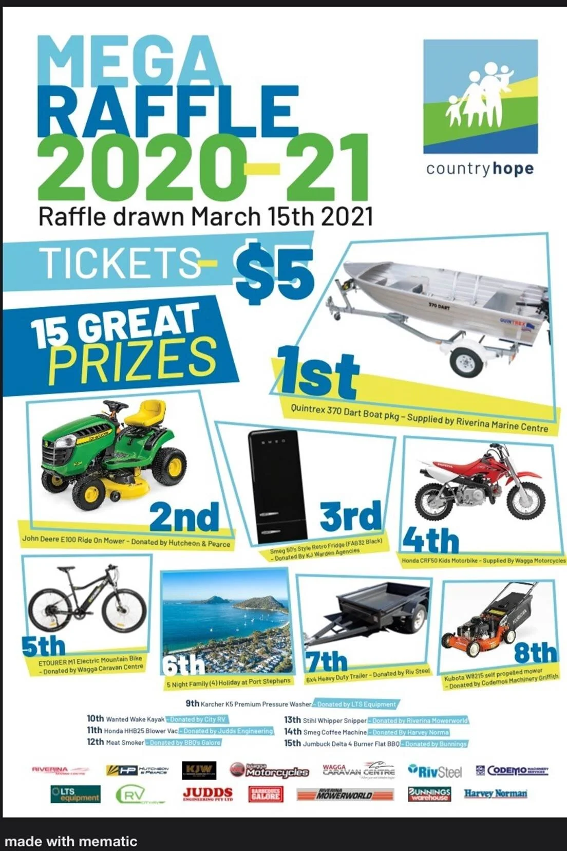 2021 Mega Raffle