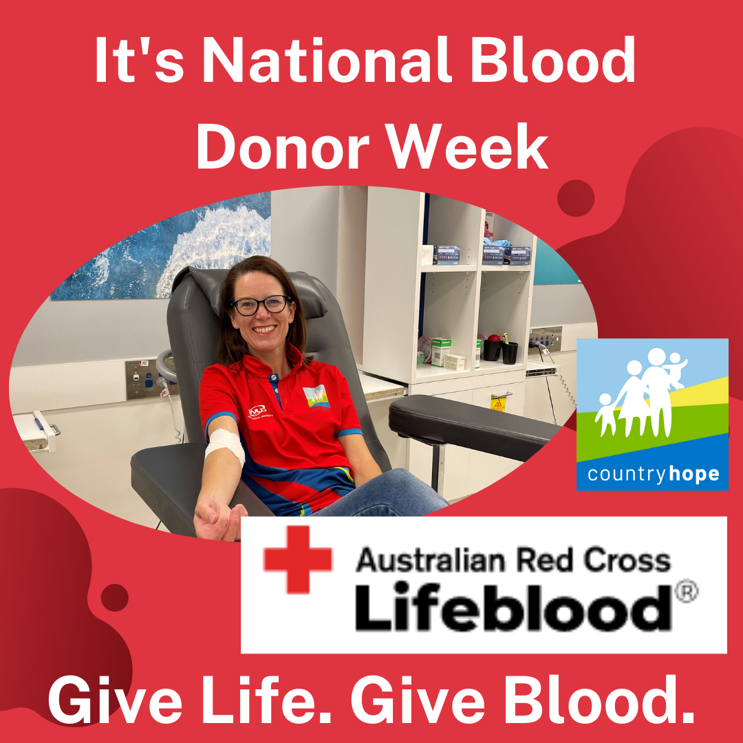National Blood Donor Week