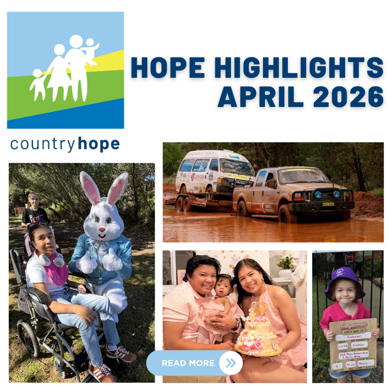 Country Hope - Albury Wodonga, Dubbo, Griffith & Wagga Wagga.