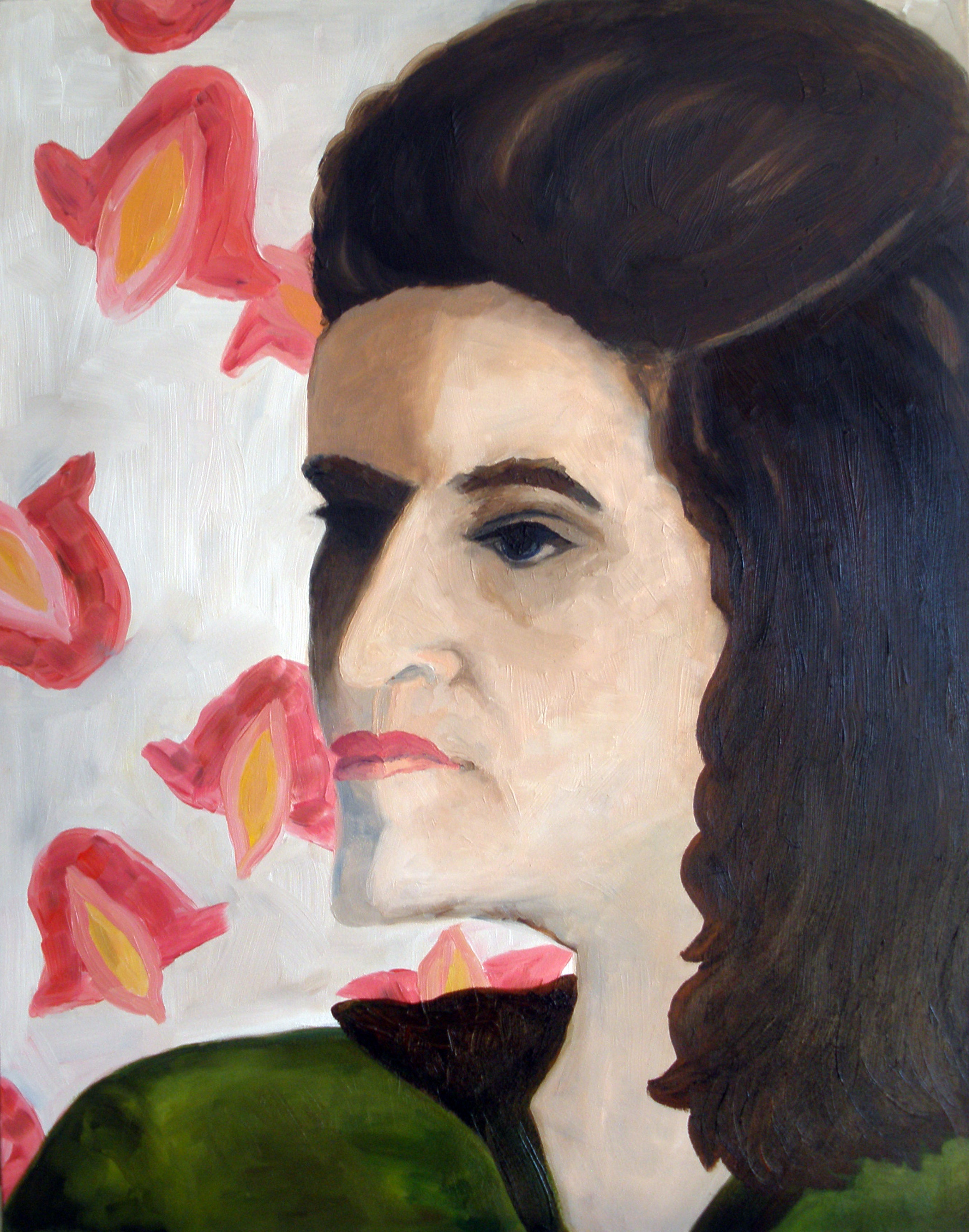 Woman with Lily Quilt.2011.jpg