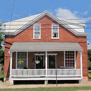 The Methodist Meeting House , built in 1804 and purchased by the Heritage Society in 2005, was the first church to be built in Strasburg.