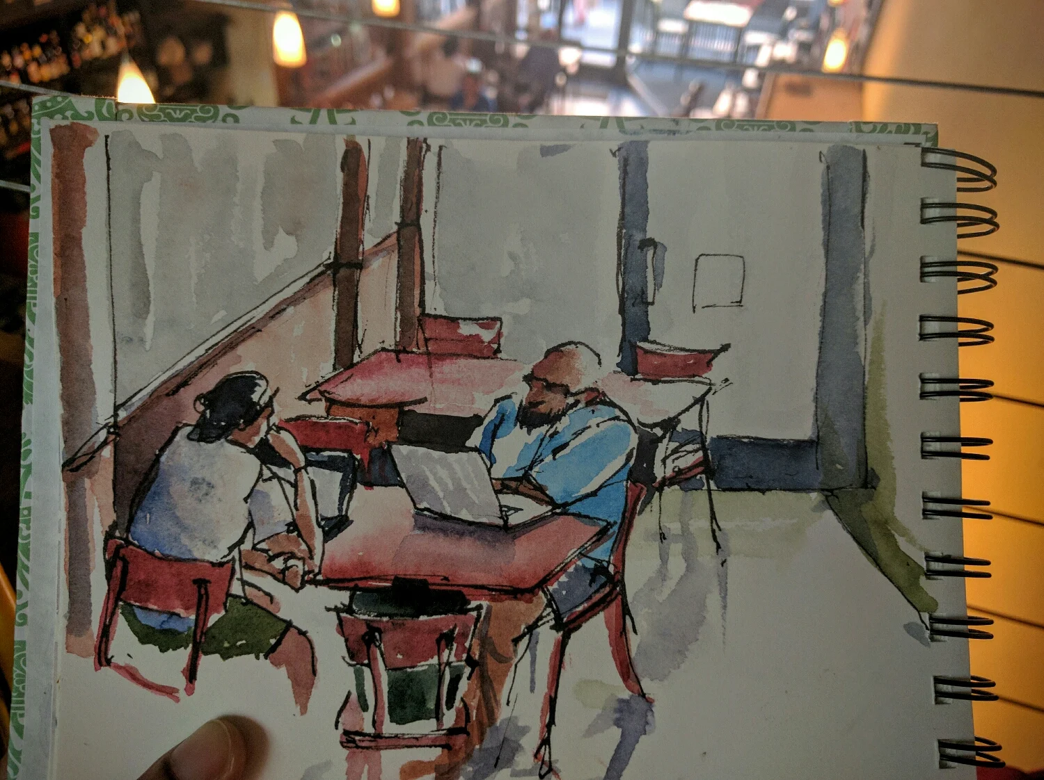 cafe frascati sketch