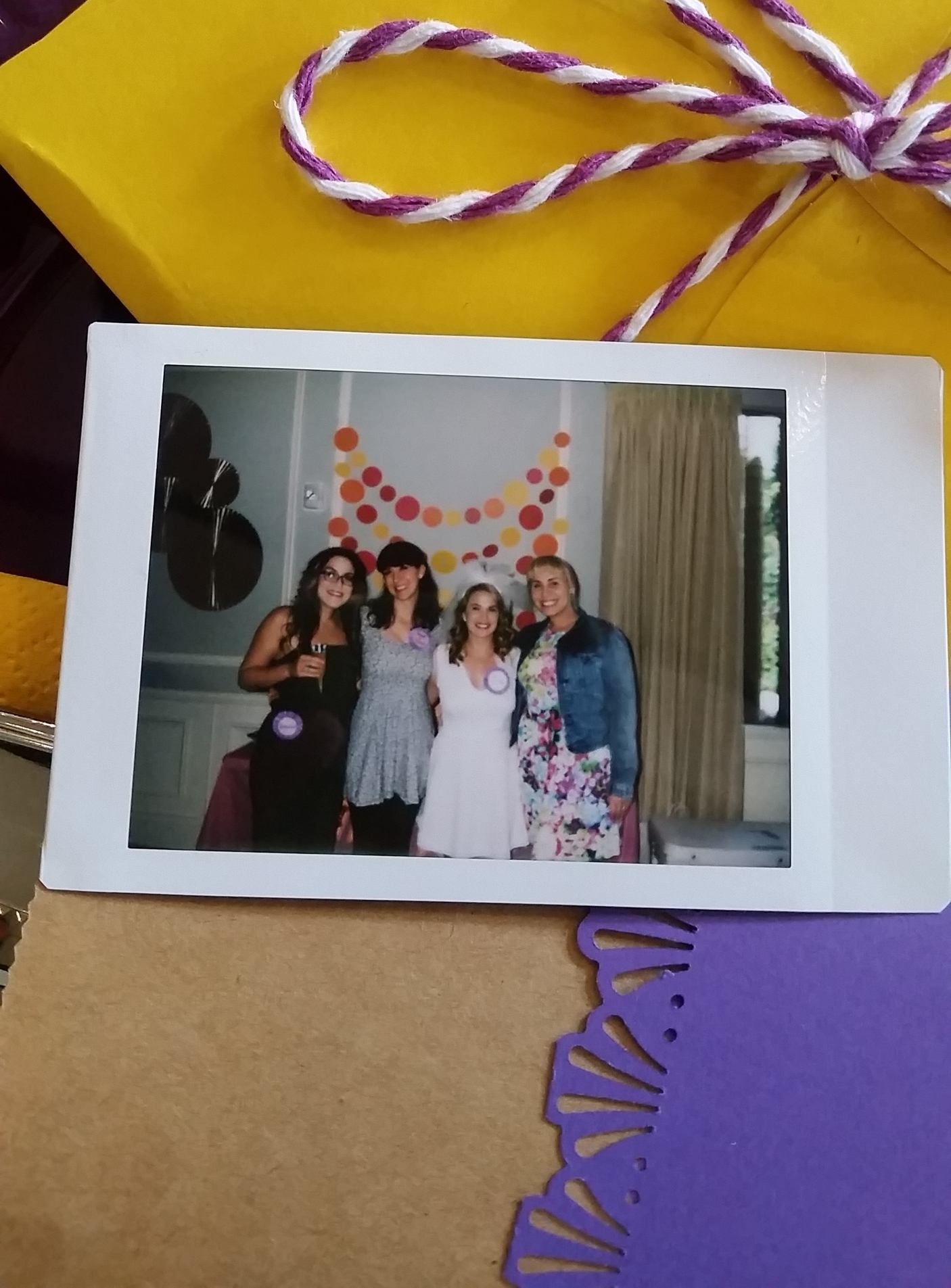 Polaroid Bridal Party