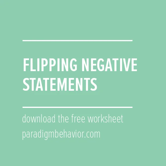 Flipping Negative Statements