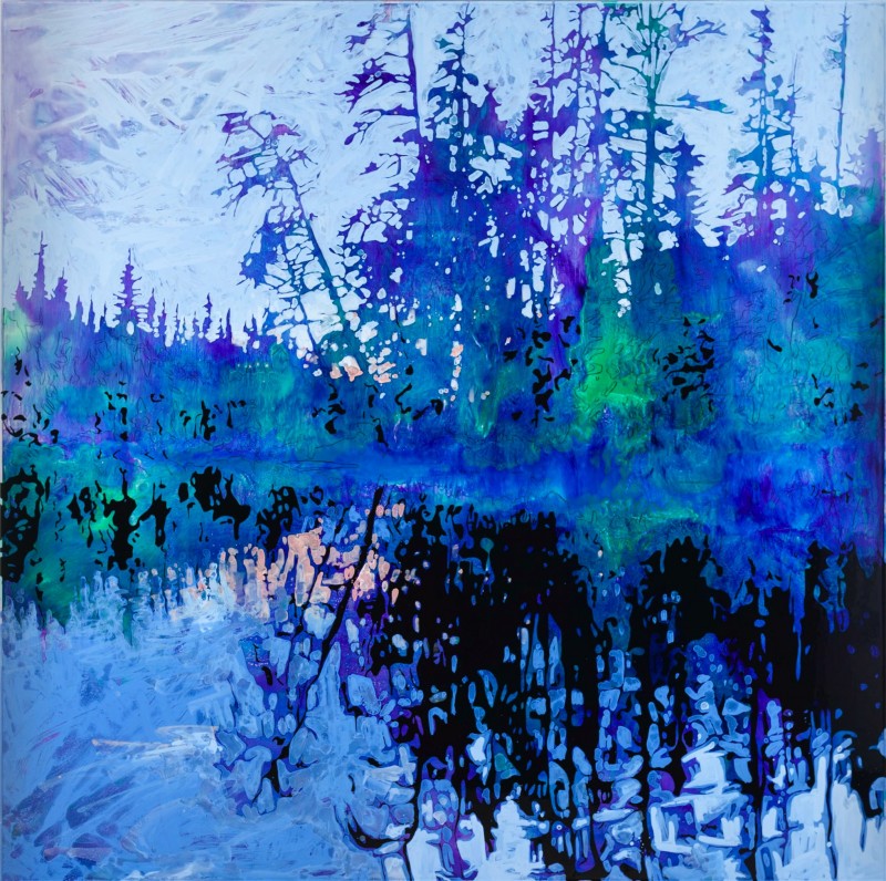 Steve Driscoll Flashes of Silence, 2016 Urethane on board