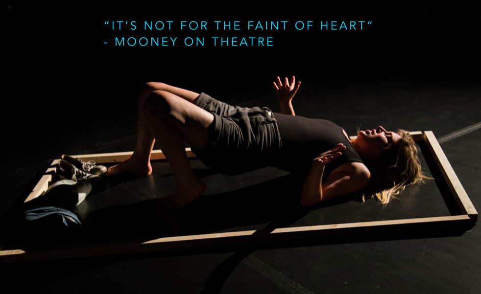 Liz Whitbread in 4.48 Psychosis. Photo by Gio Navarro.