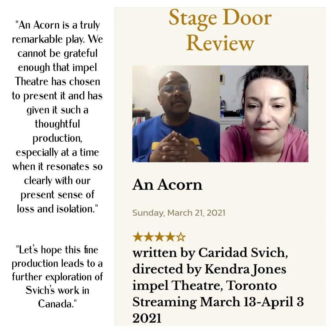 An Acorn by Caridad Svich