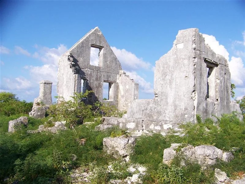 Watling's Castle, San Salvador Island, The Bahamas