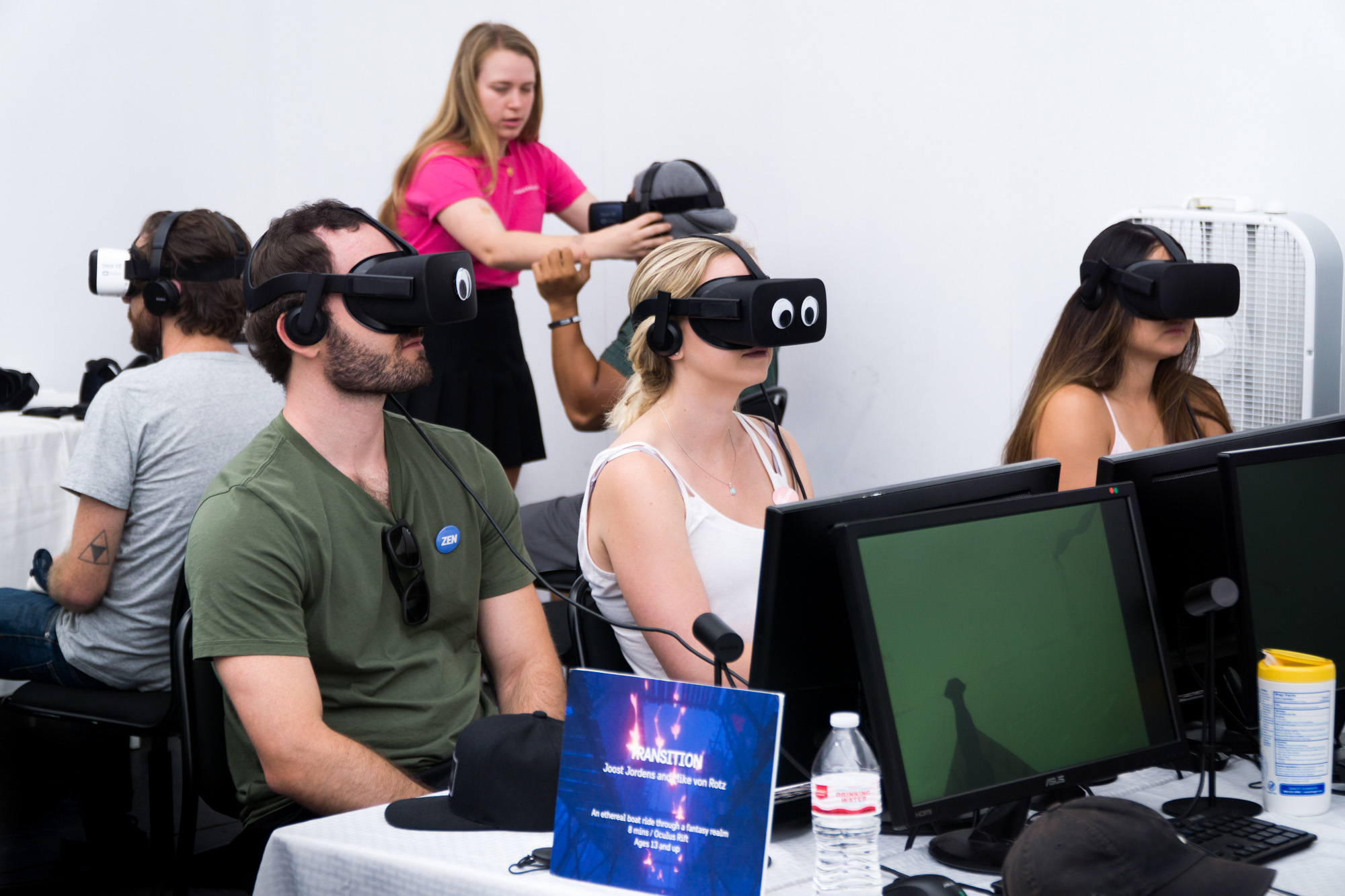 One of the best parts about the virtual reality section are the googly eyes 😂