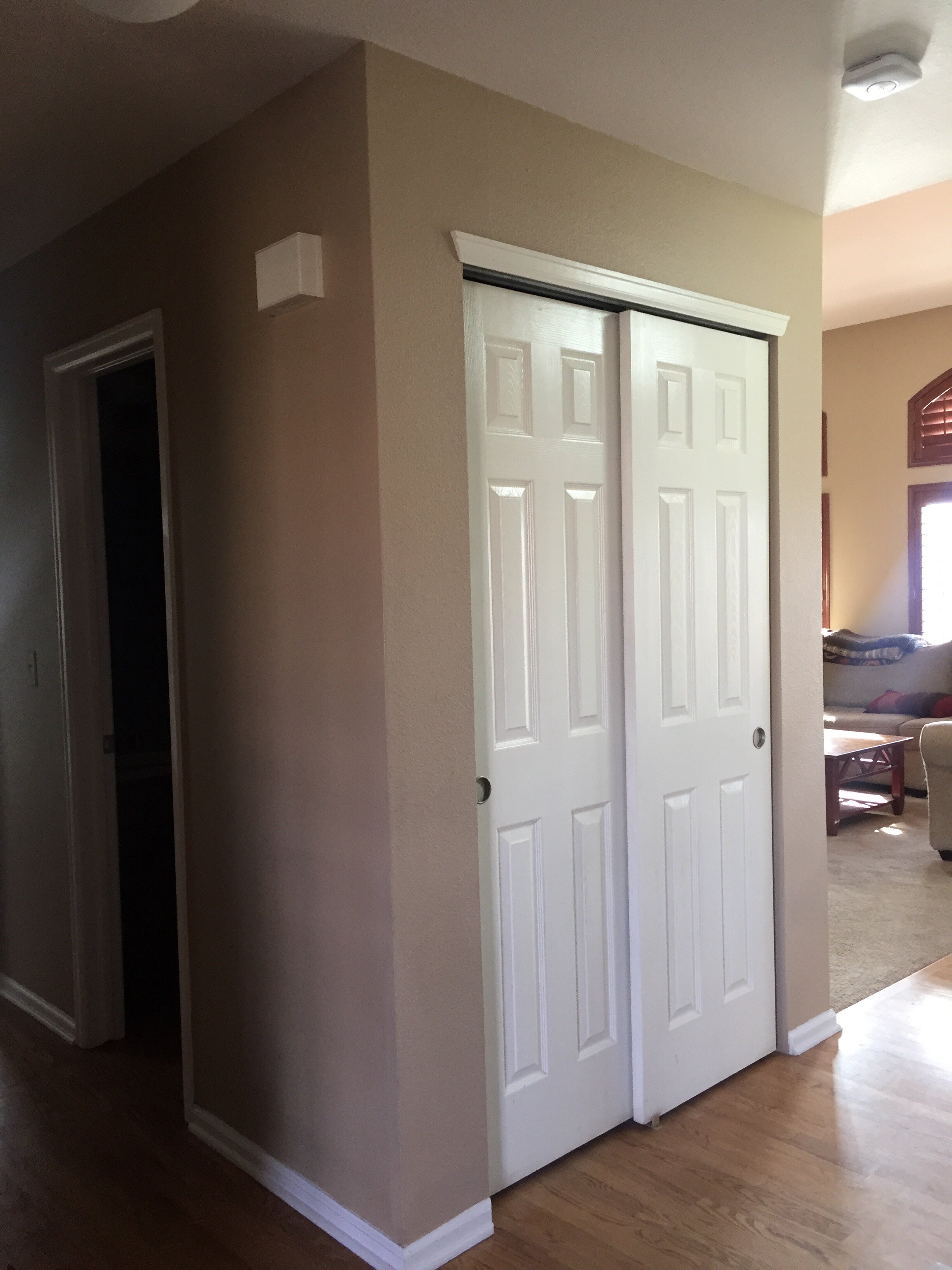 Closet/Coffee Bar Before