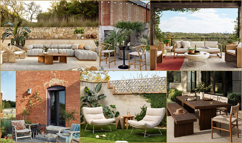 Design in nature. Outdoor designs for your spaces