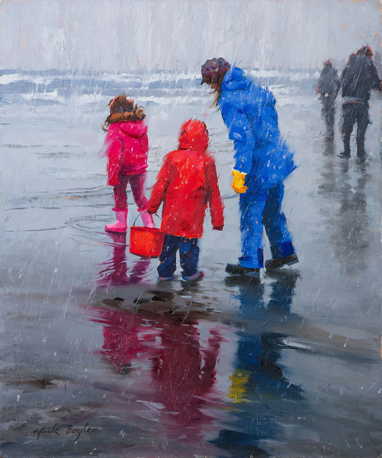 "RAIN SOAKED"