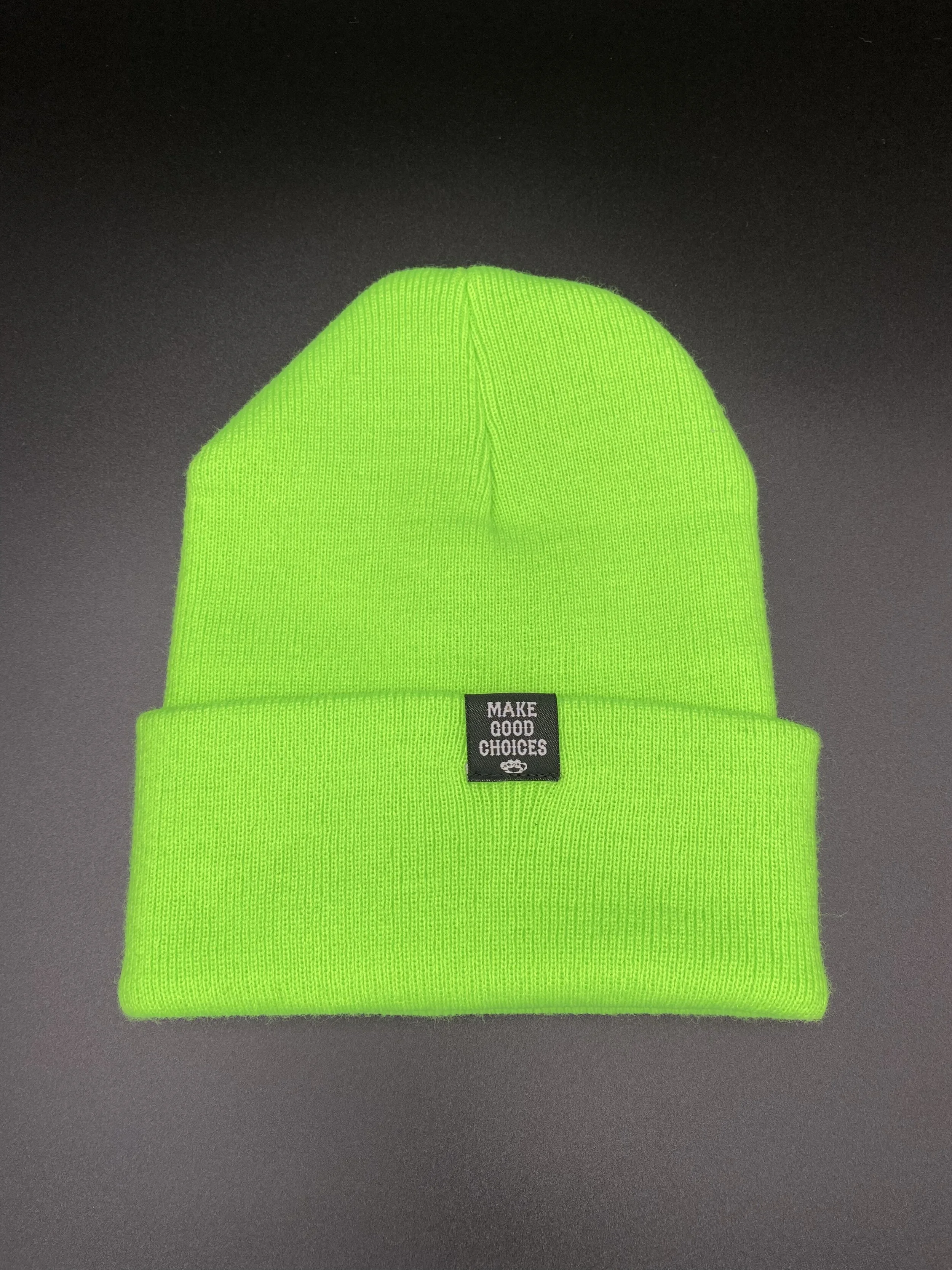 Safety green beanie Clearance