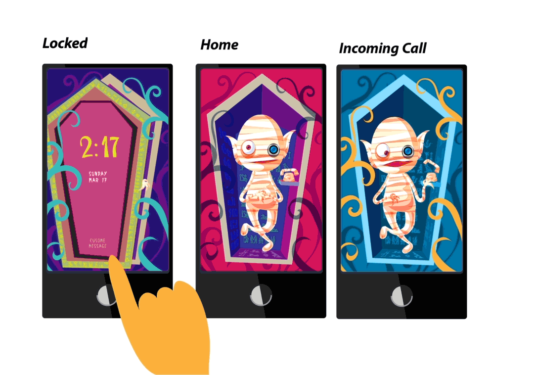 Fone Mock Up aniamtion