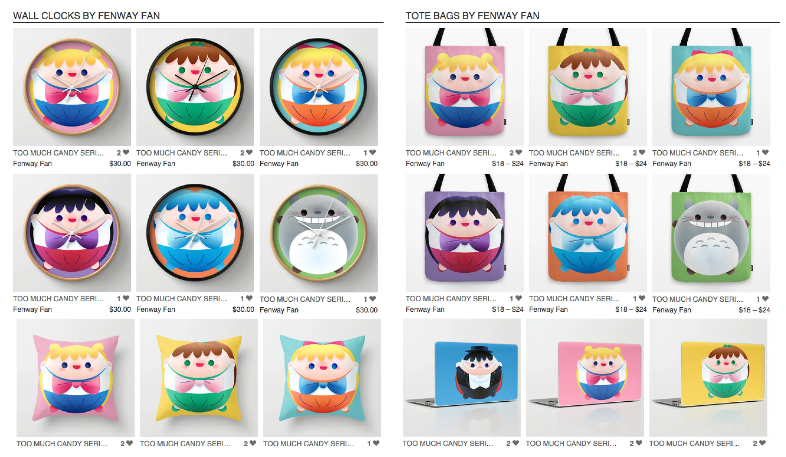 TOO MUCH CANDY Fan Art Collection