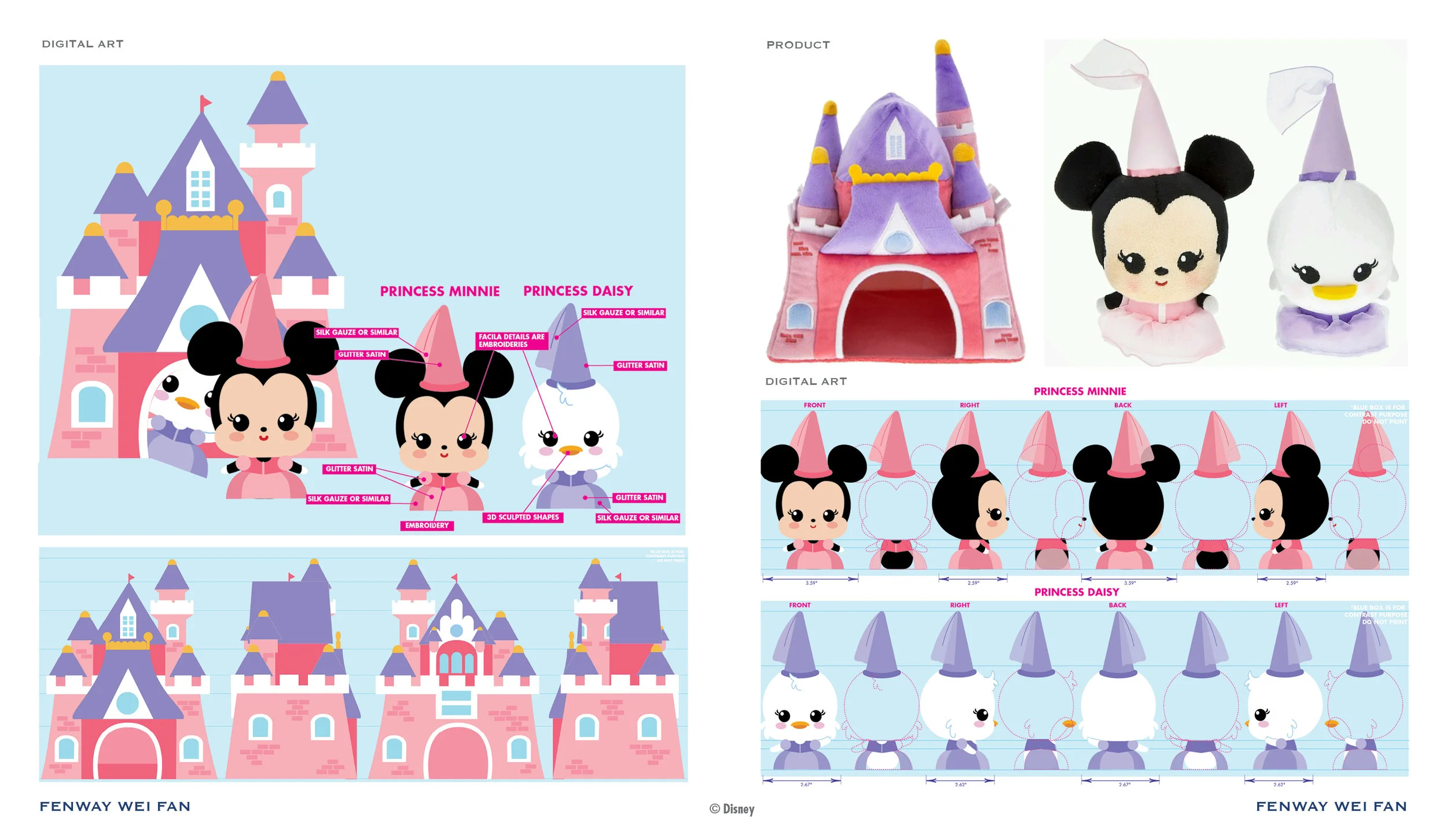 Princess Plush Play Set ©Disney