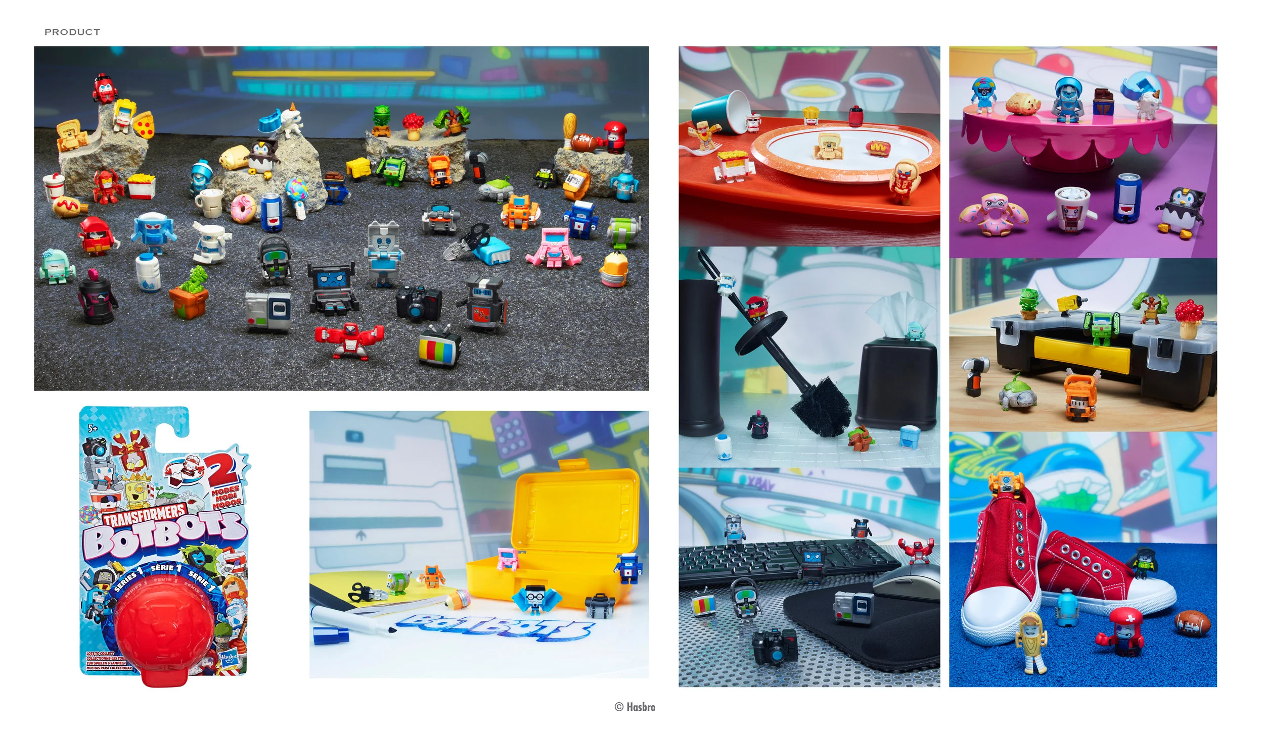 Transformers Botbots Kawaii Illustrations ©Hasbro
