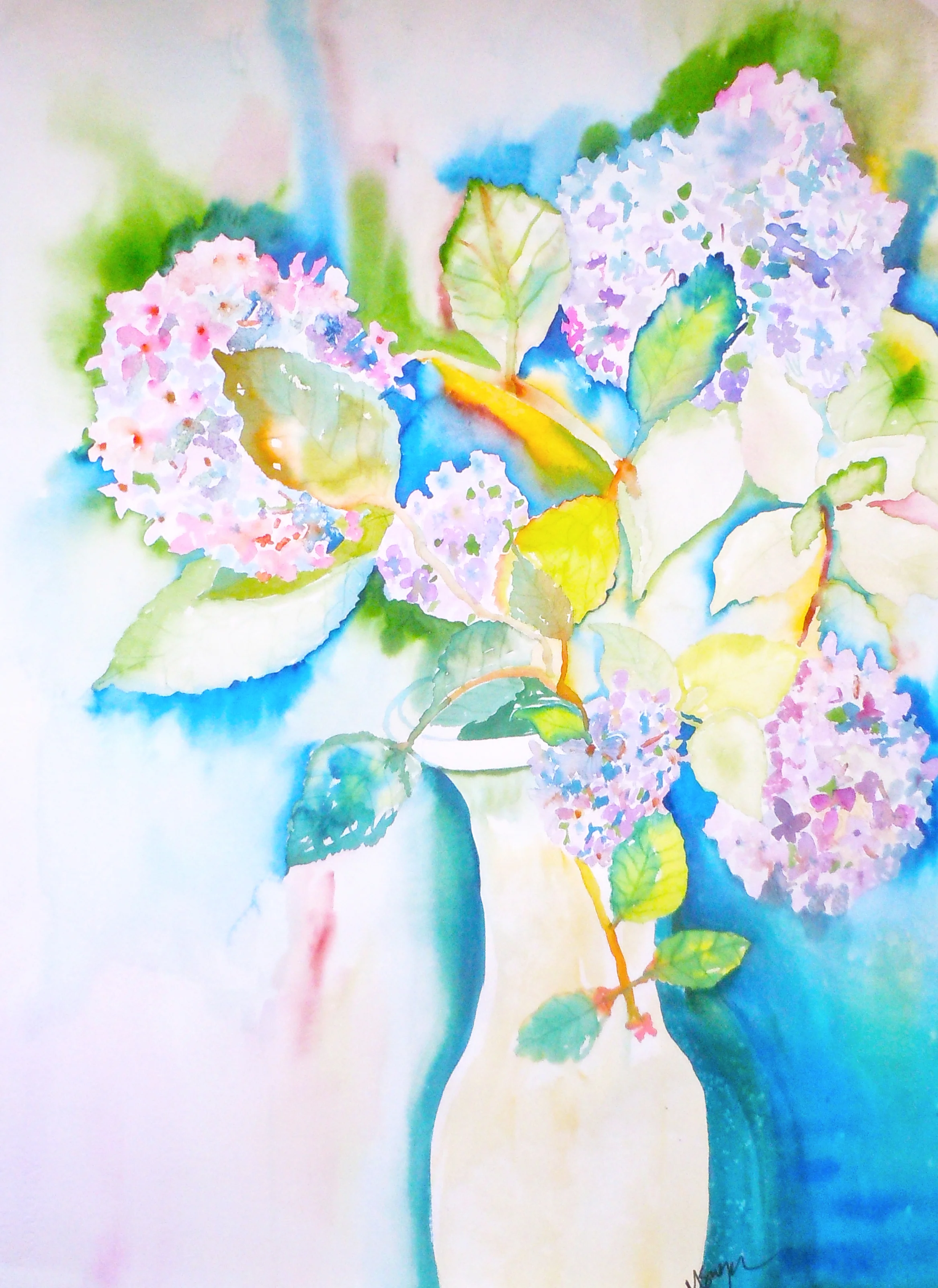 Backyard Hydrangeas