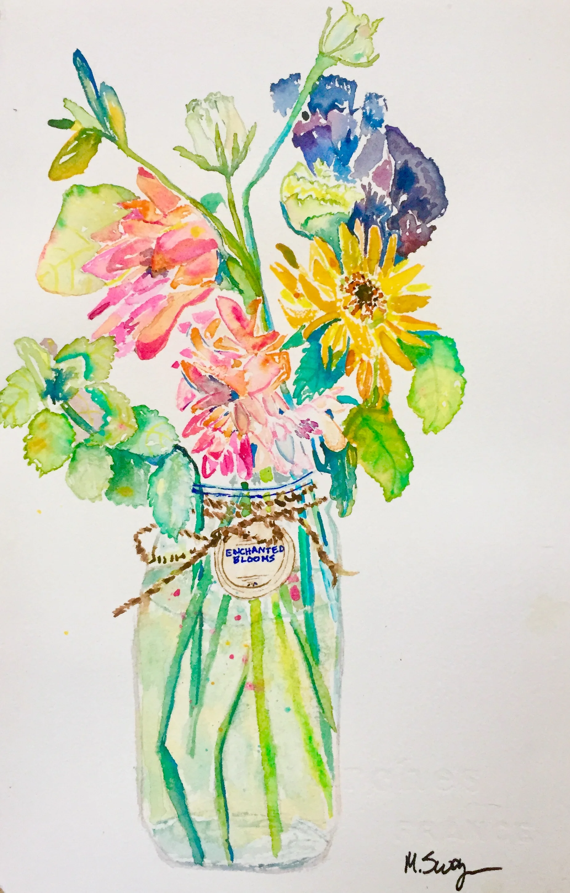 "Enchanted Blooms"