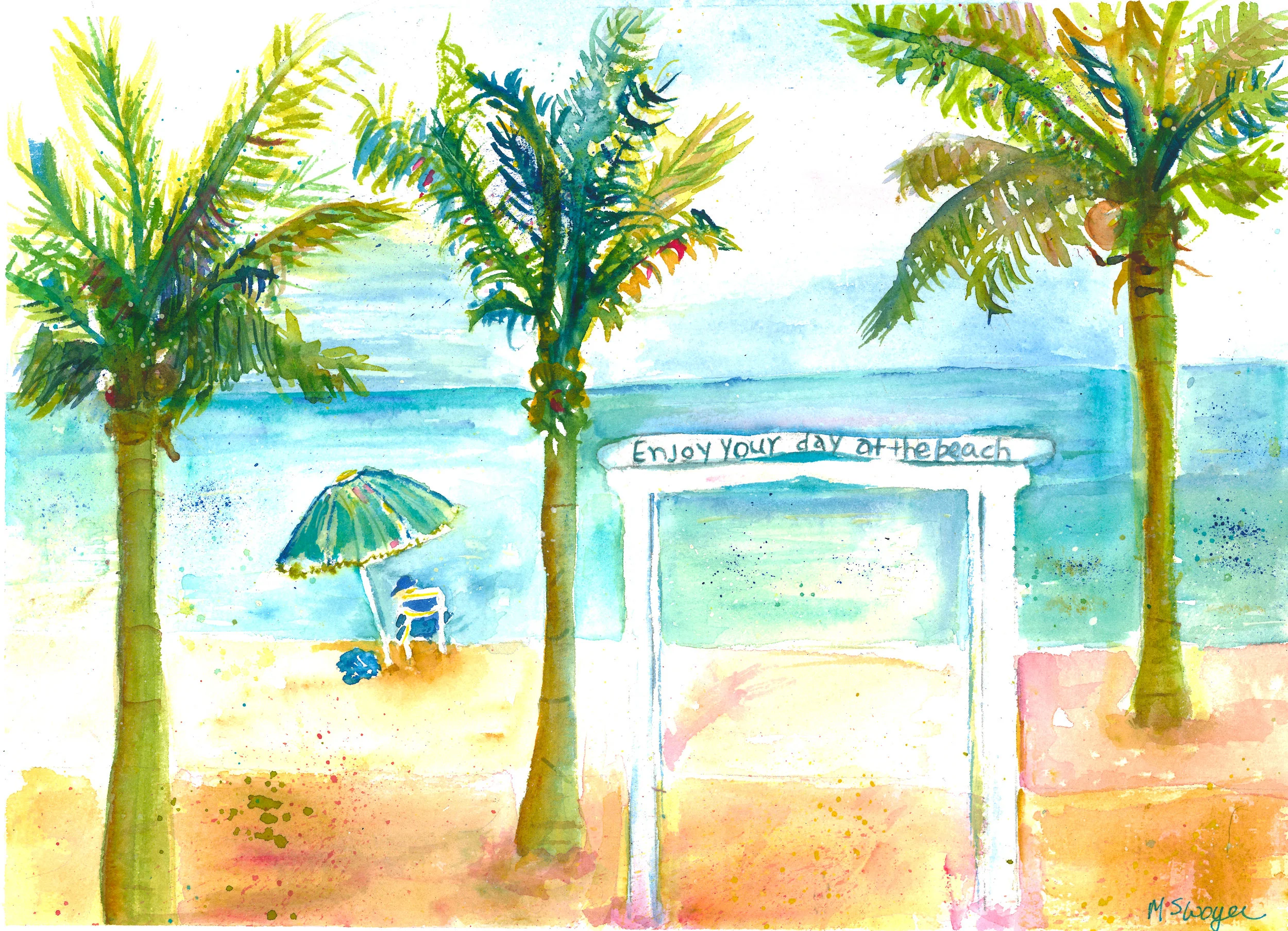 Enjoy Your Day at the Beach