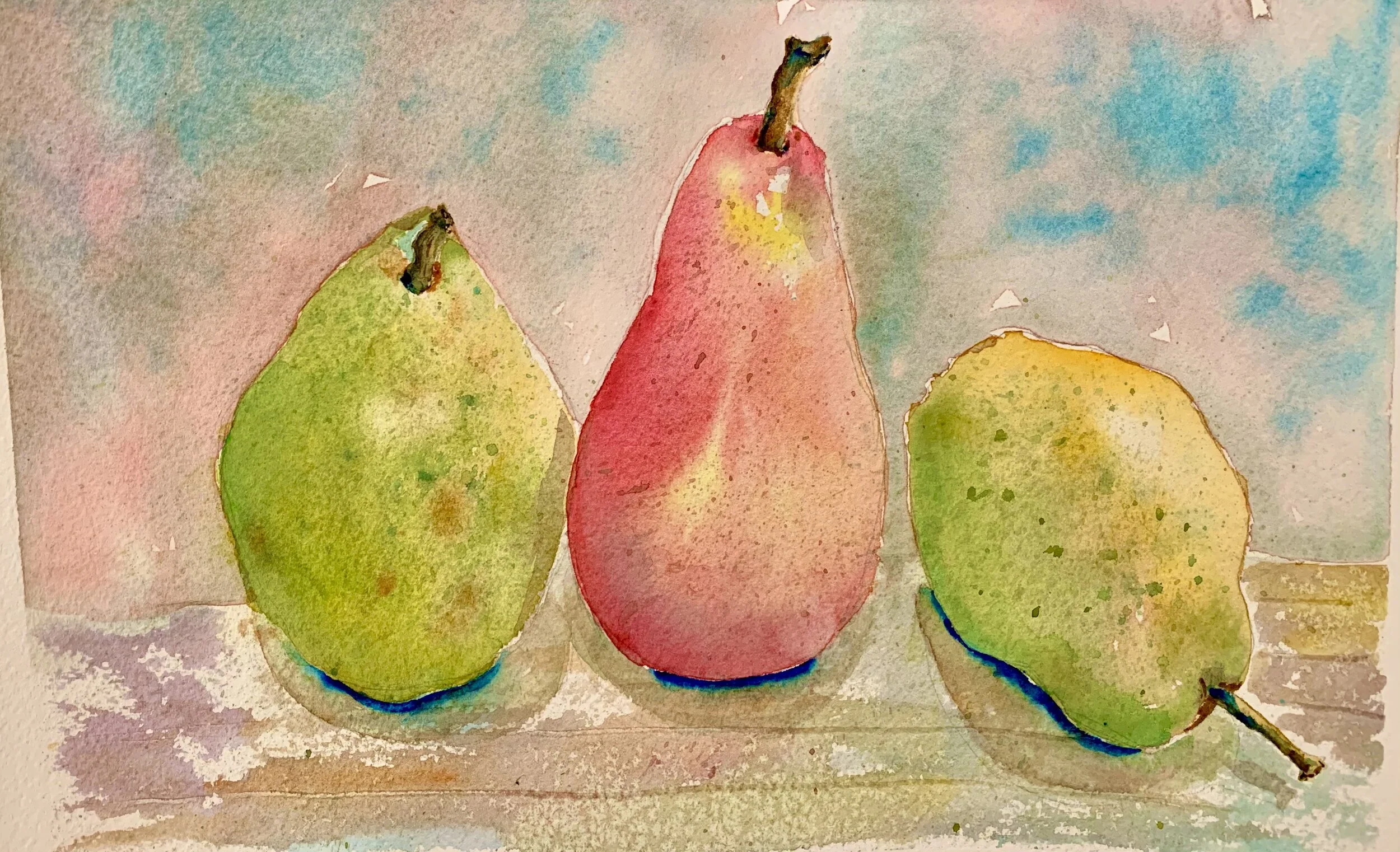 Trio of Pears 