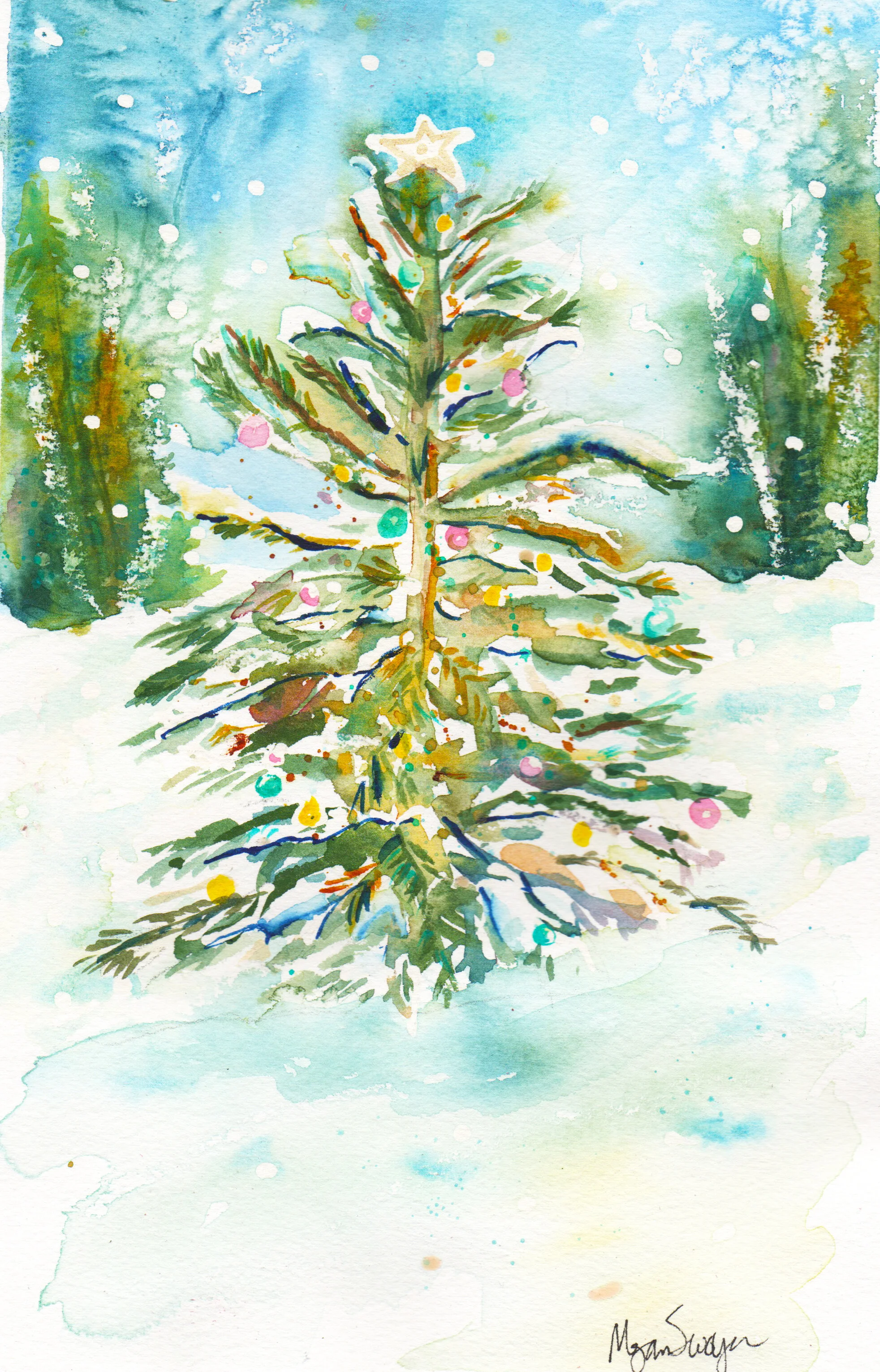 "Fresh Snow Holiday"