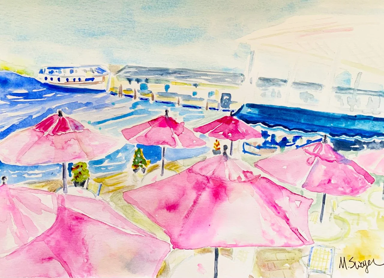 "Pink Pony Umbrellas" 