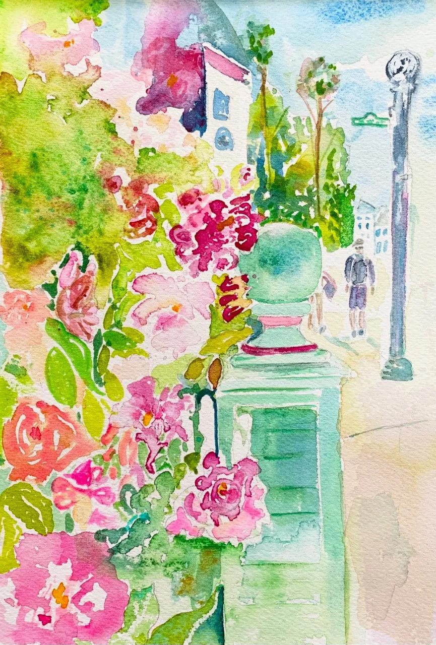 "Inn on Mackinac Front Gardens/Post"