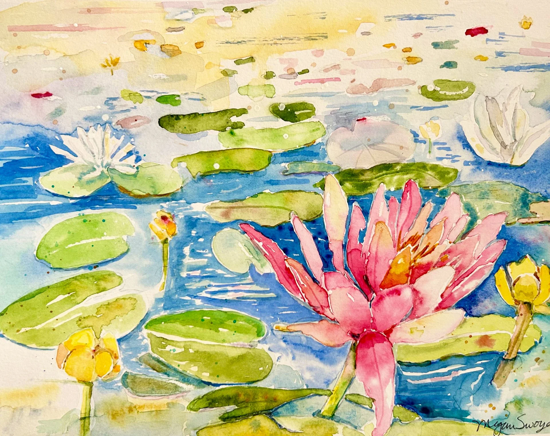 "Sparkly, Lily Afternoon"