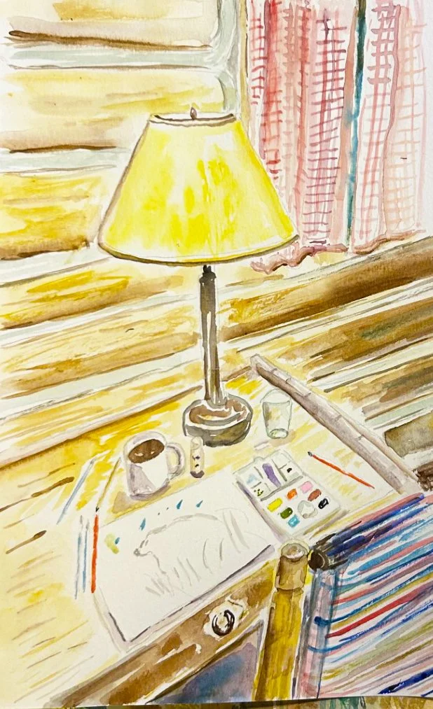 "Colter Bay Lodge Log Cabin/Teton National Park"