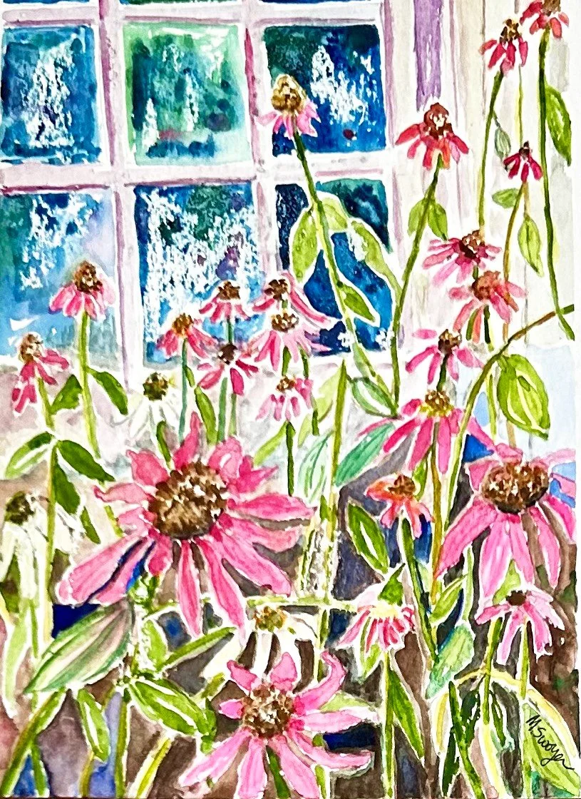 "Belle Isle Coneflowers" 