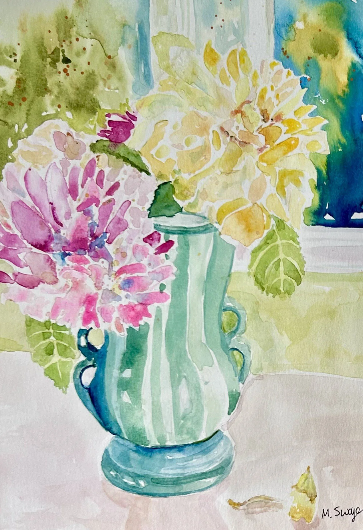 "Dahlias in McCoy"