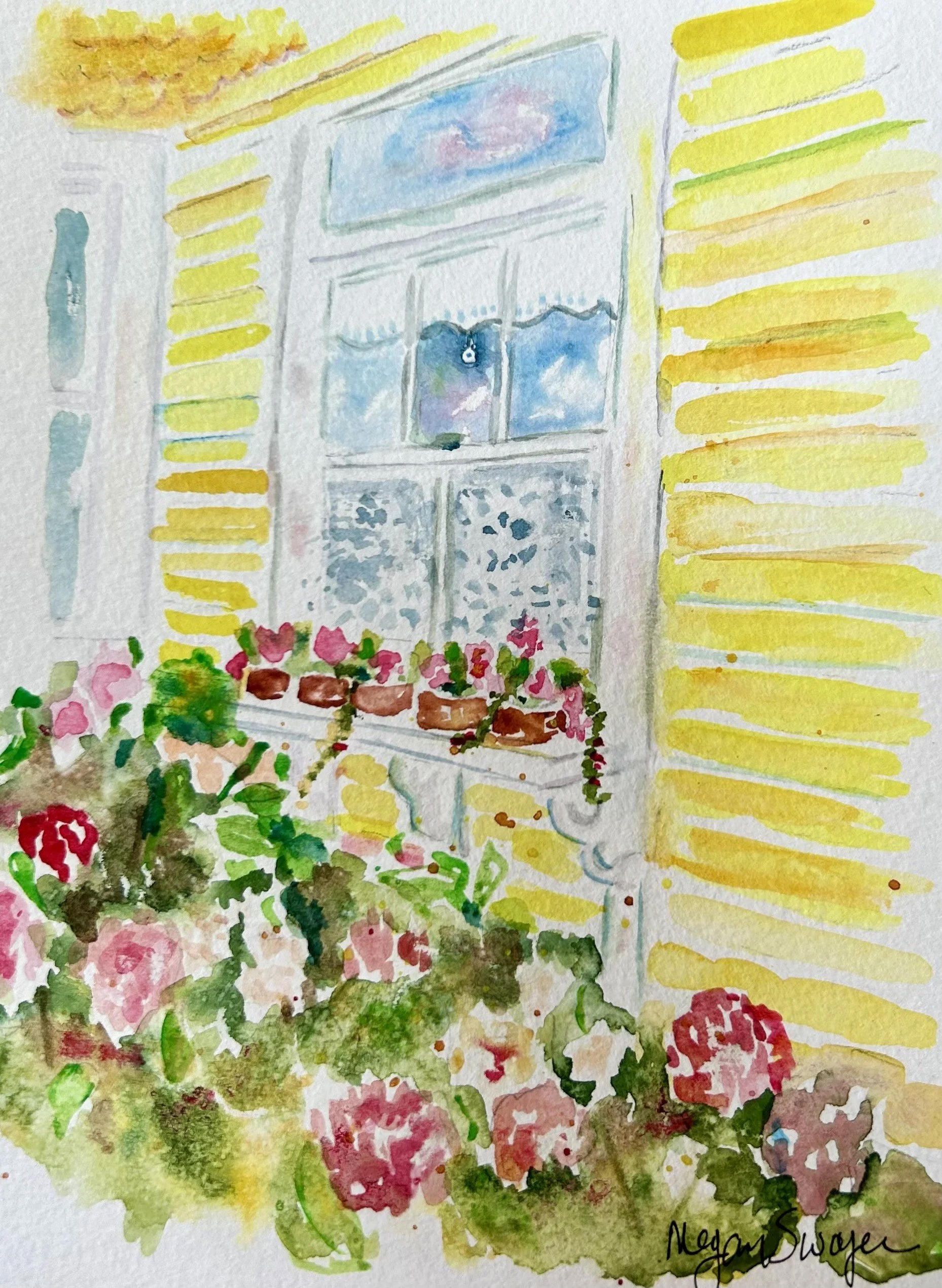 "Yellow House on Mackinac"