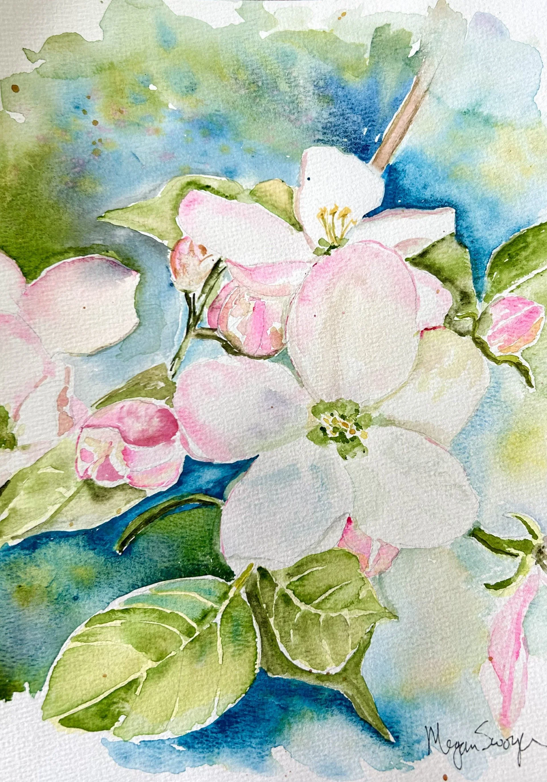 "Flowering Crabapple Delight" 