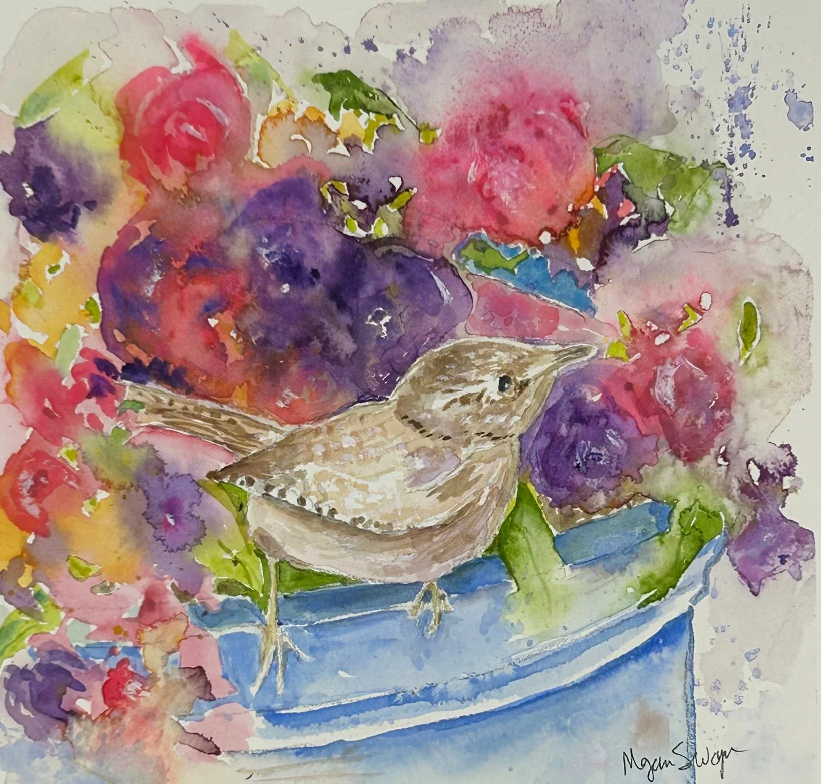 Flower-Loving Wren 