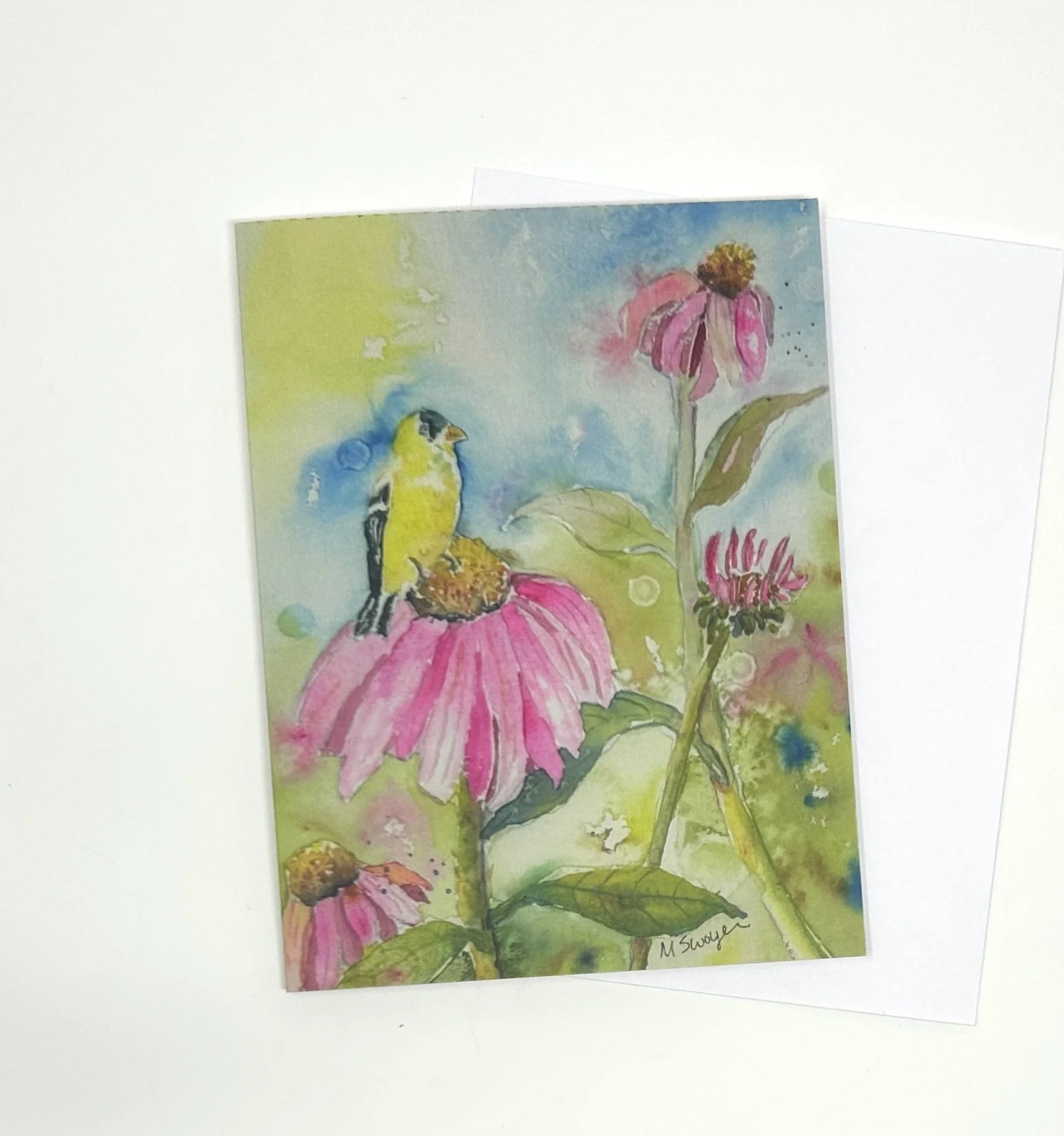 AmericanGoldfinch&coneflowers.jpeg