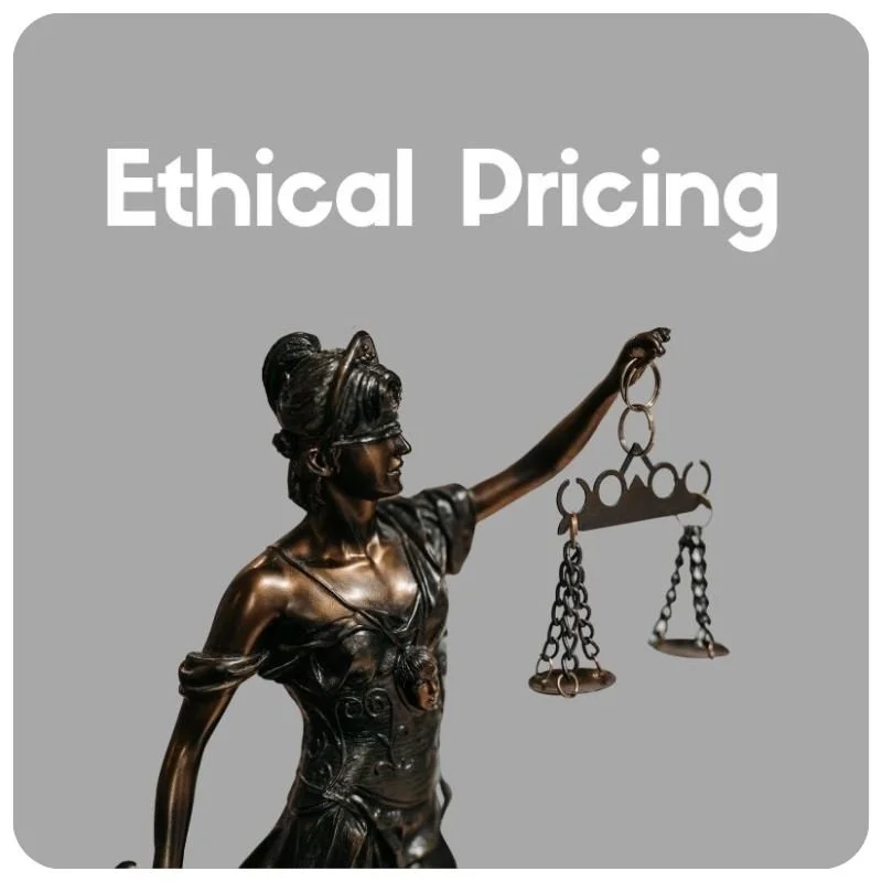 Lady Justice holding the scales of justice