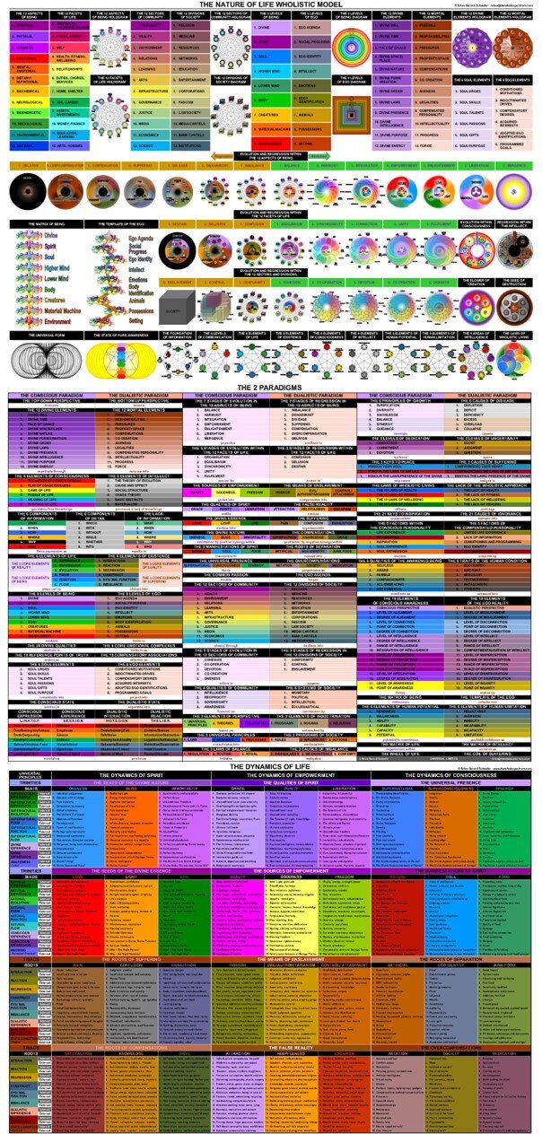 THE NATURE OF LIFE WALLCHARTS NOW FOR SALE — The Whole Spectrom
