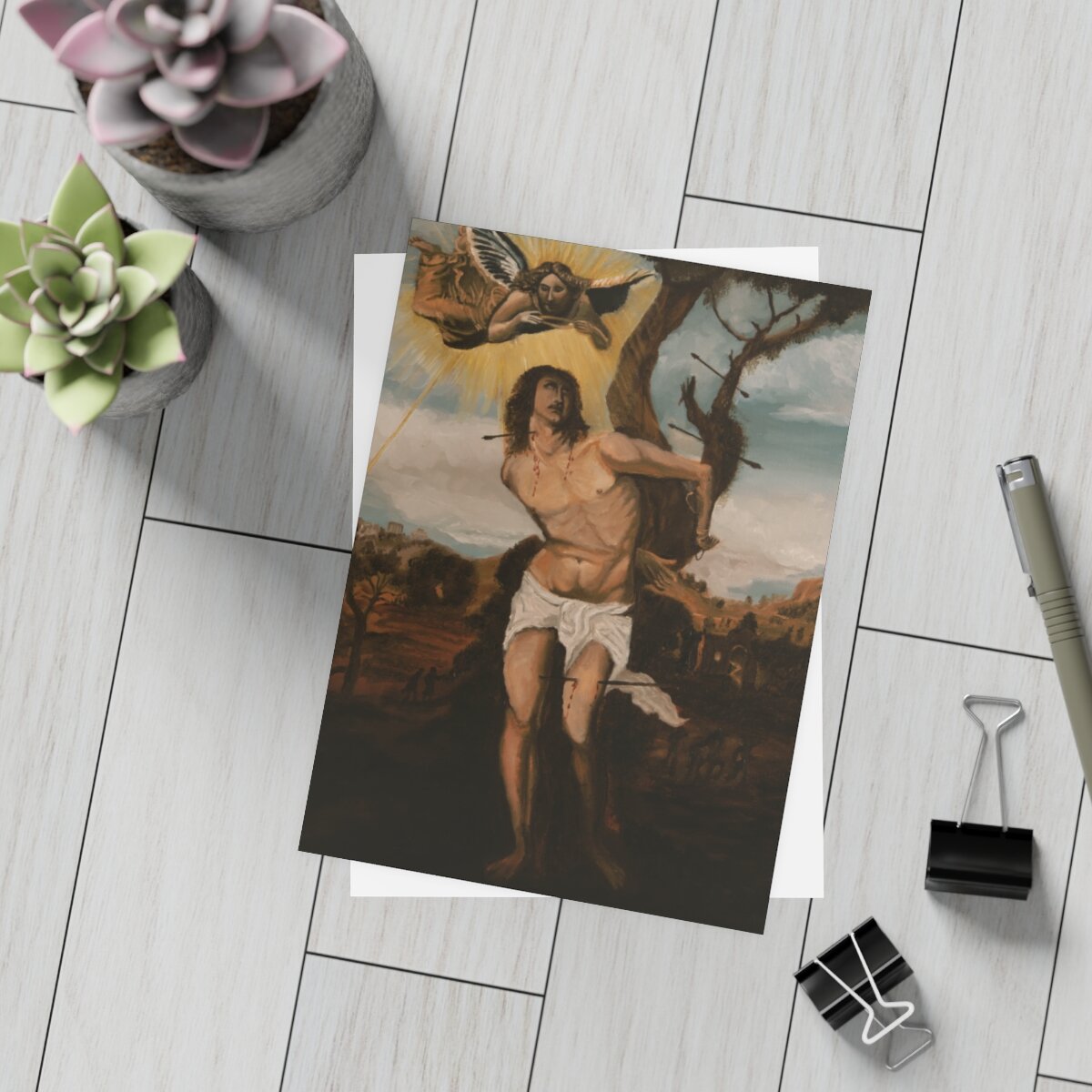 St. Sebastian Postcard Bundles (envelopes included)