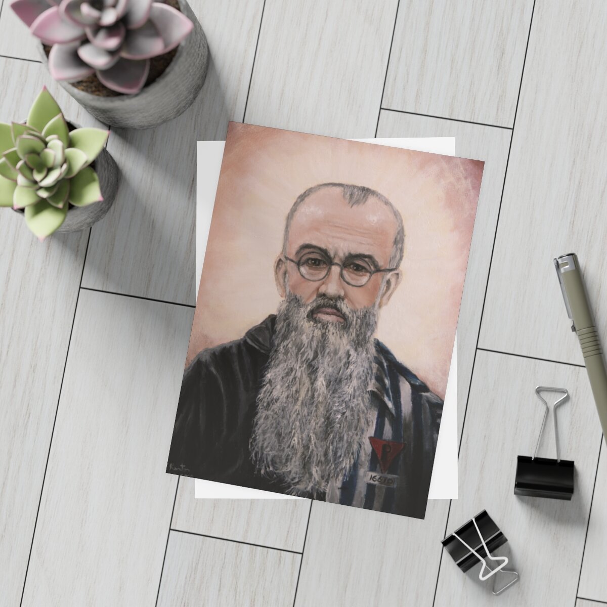 St. Maximilian Kolbe Postcard Bundles (envelopes included)