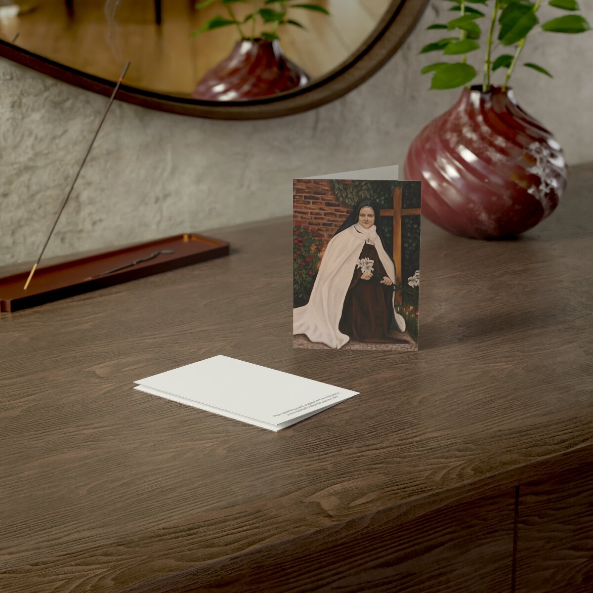 St. Therese of Lisieux Greeting Cards (10, 30, and 50pcs)