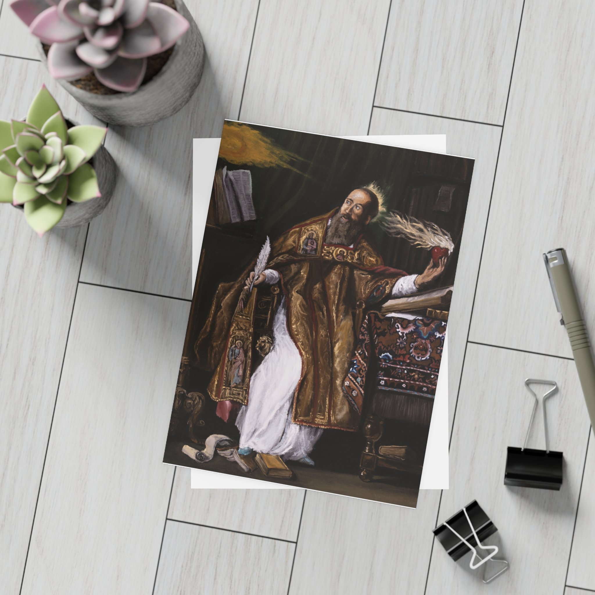 St. Augustine Portrait Postcard Bundles (envelopes included)